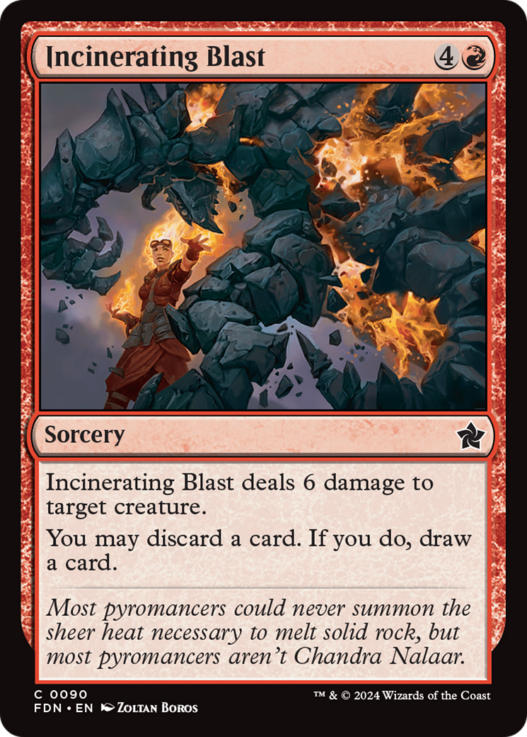 Incinerating Blast [Foundations] | Good Games North