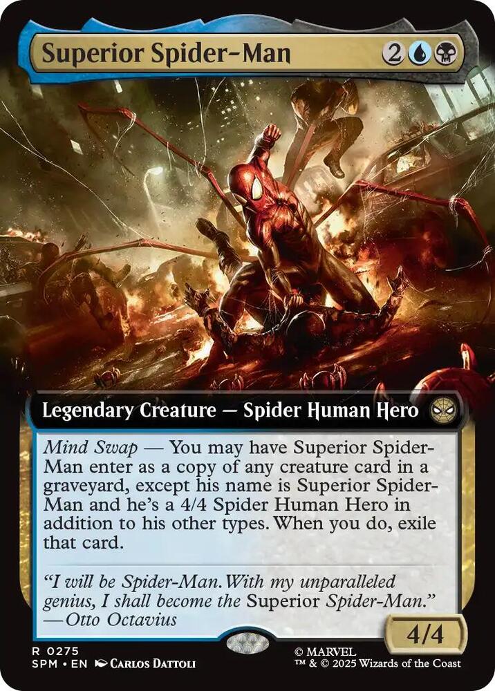Superior Spider-Man 275/198 (Marvel's Spider-Man)  - Extended Art | Good Games North