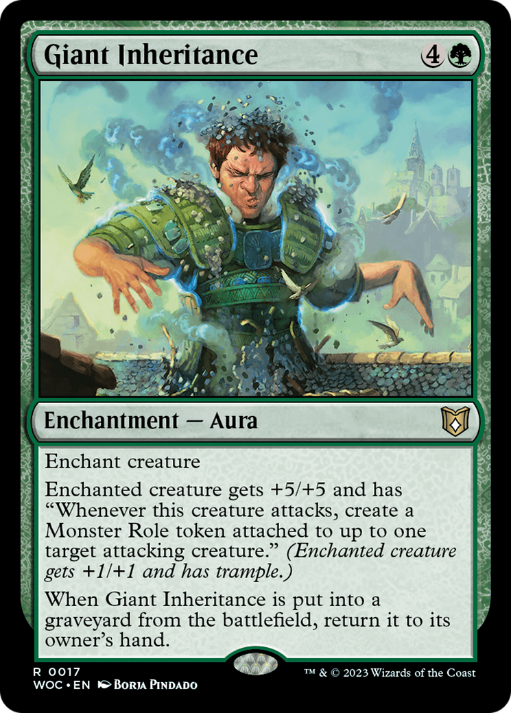 Giant Inheritance [Wilds of Eldraine Commander] | Good Games North