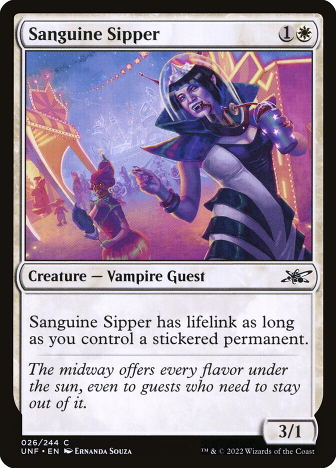 Sanguine Sipper 26/244 (Unfinity)  | Good Games North