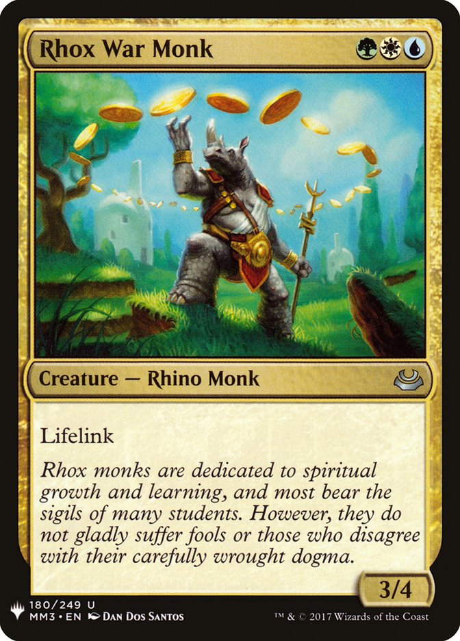 Rhox War Monk [Mystery Booster] | Good Games North
