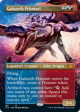Galazeth Prismari Borderless (Strixhaven: School of Mages)  - Foil | Good Games North