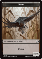 Demon // Bird Double-Sided Token [Duskmourn: House of Horror Commander Tokens] | Good Games North