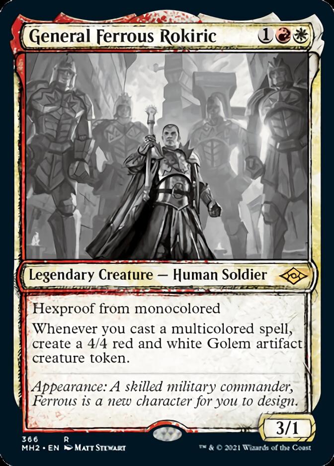 General Ferrous Rokiric (Sketch) [Modern Horizons 2] | Good Games North