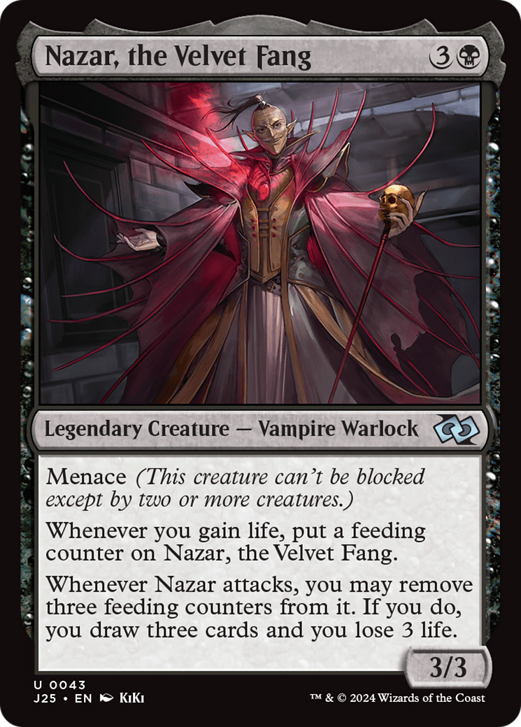 Nazar, the Velvet Fang (Anime) [Foundations Jumpstart] | Good Games North