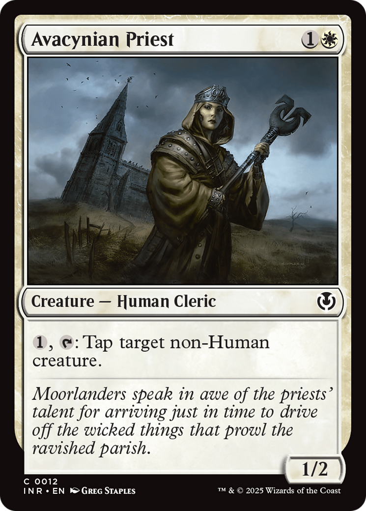 Avacynian Priest [Innistrad Remastered] | Good Games North