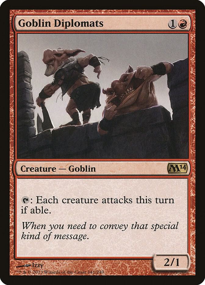 Goblin Diplomats (Magic 2014 (M14))  - Foil | Good Games North