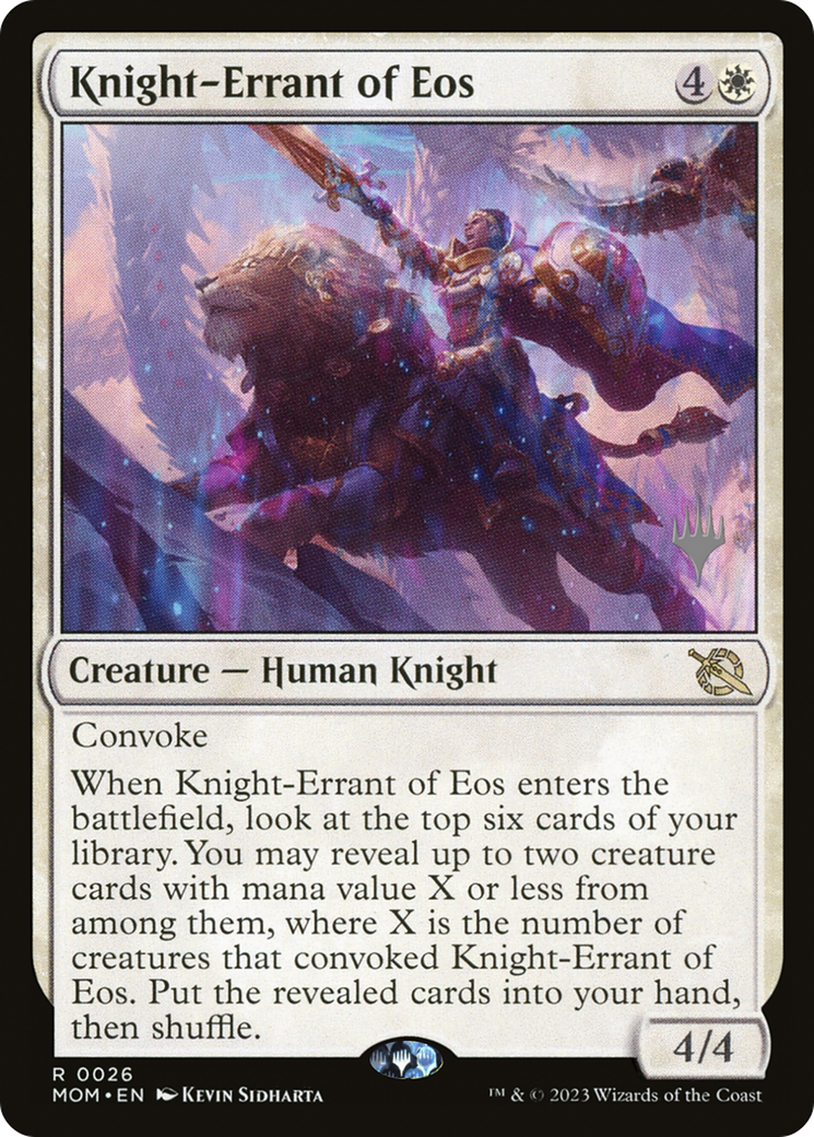 Knight-Errant of Eos (Promo Pack) [March of the Machine Promos] | Good Games North