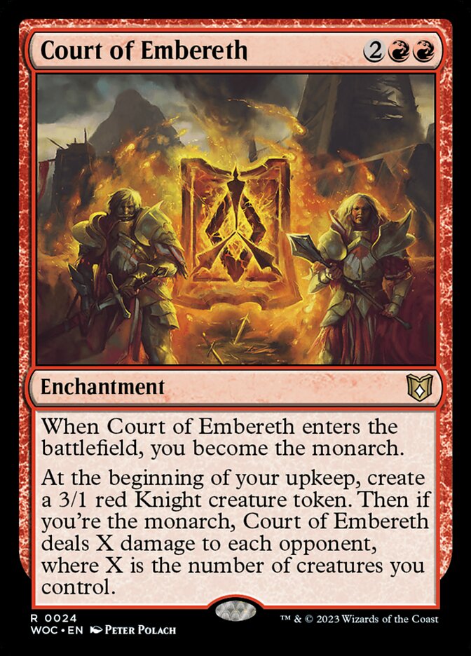 Court of Embereth (Commander: Wilds of Eldraine)  | Good Games North