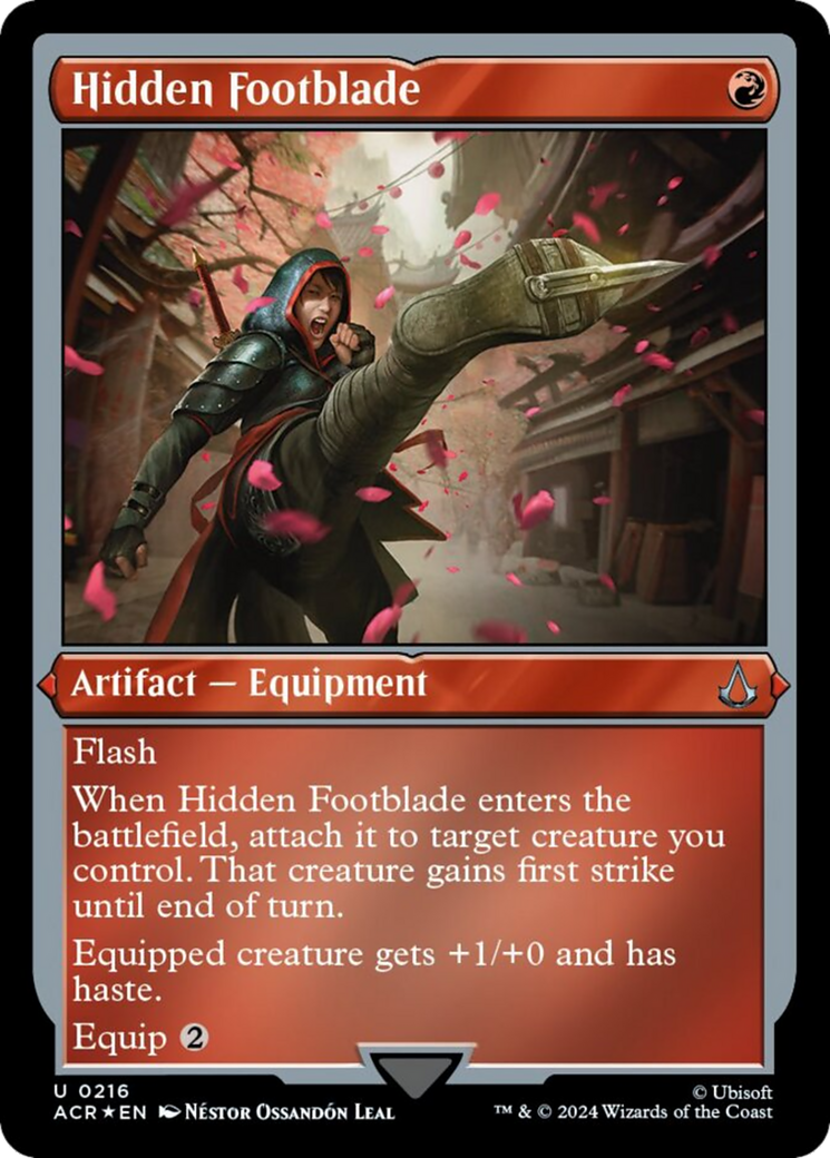 Hidden Footblade (Foil Etched) [Assassin's Creed] | Good Games North