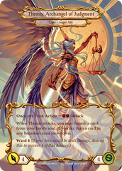 Figment of Judgment // Themis, Archangel of Judgment (Marvel) [DTD006] (Dusk Till Dawn)  Cold Foil | Good Games North