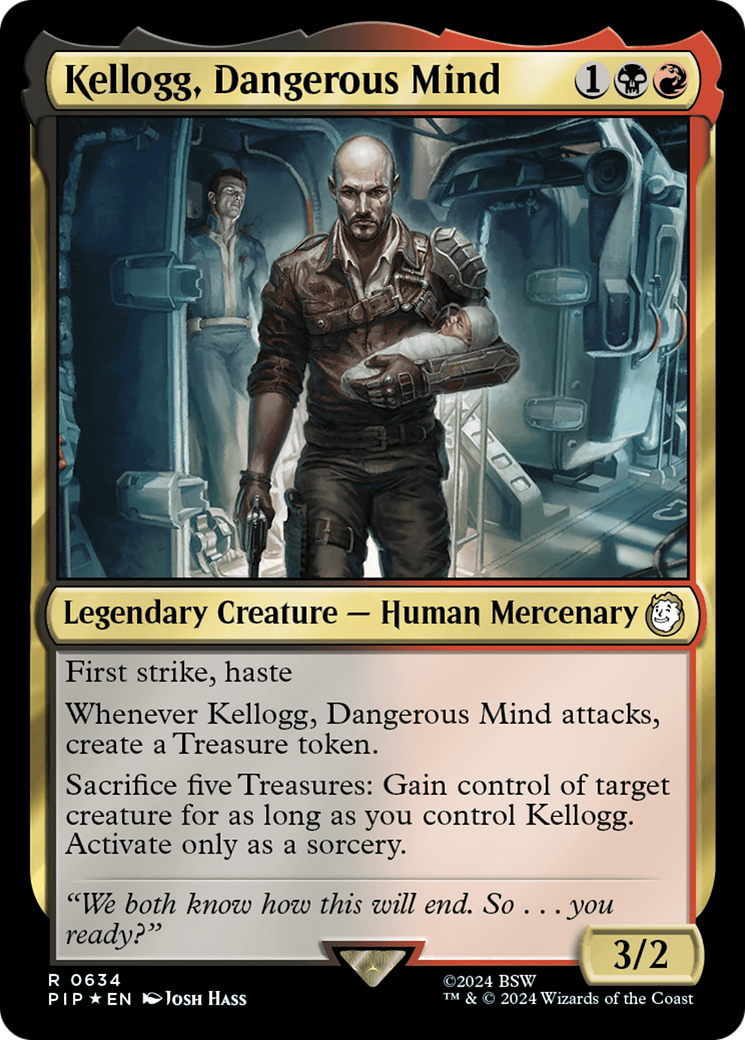 Kellogg, Dangerous Mind (Surge Foil) [Fallout] | Good Games North