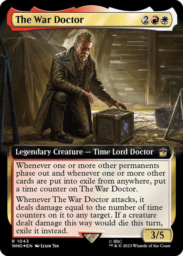 The War Doctor 1043 (Universes Beyond: Doctor Who)  - Foil | Good Games North
