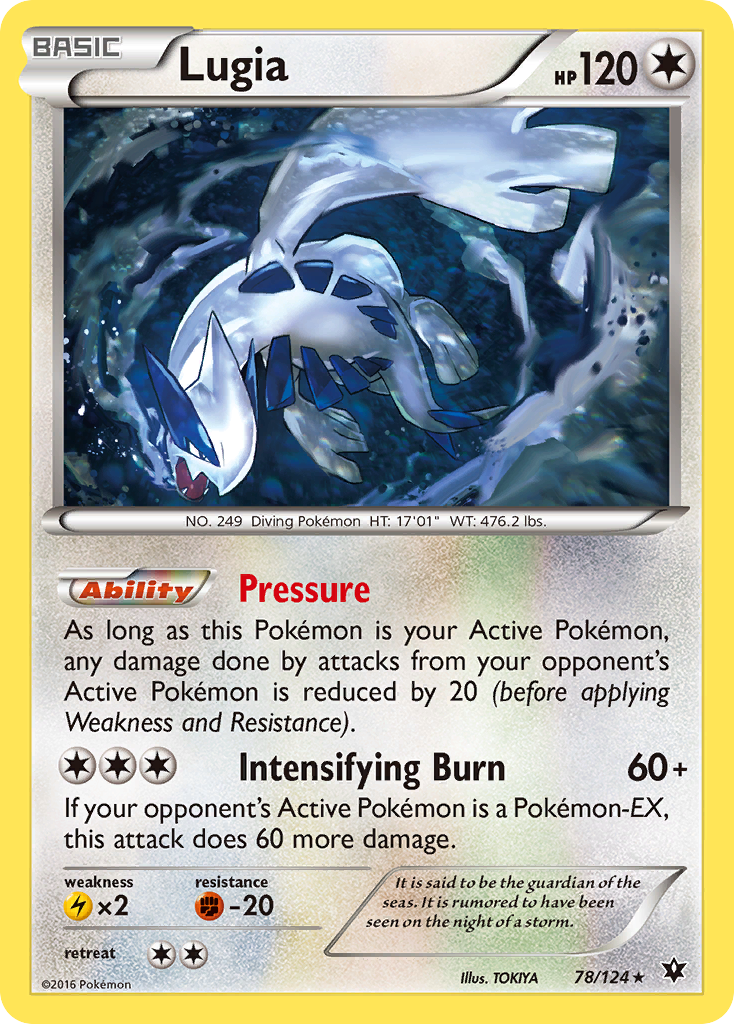 Lugia (78/124) [XY: Fates Collide] | Good Games North