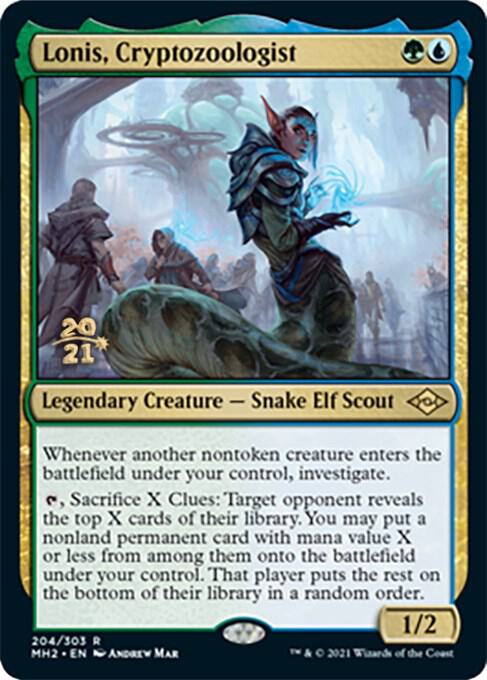 Lonis Cryptozoologist (Prerelease Cards)  - Foil | Good Games North