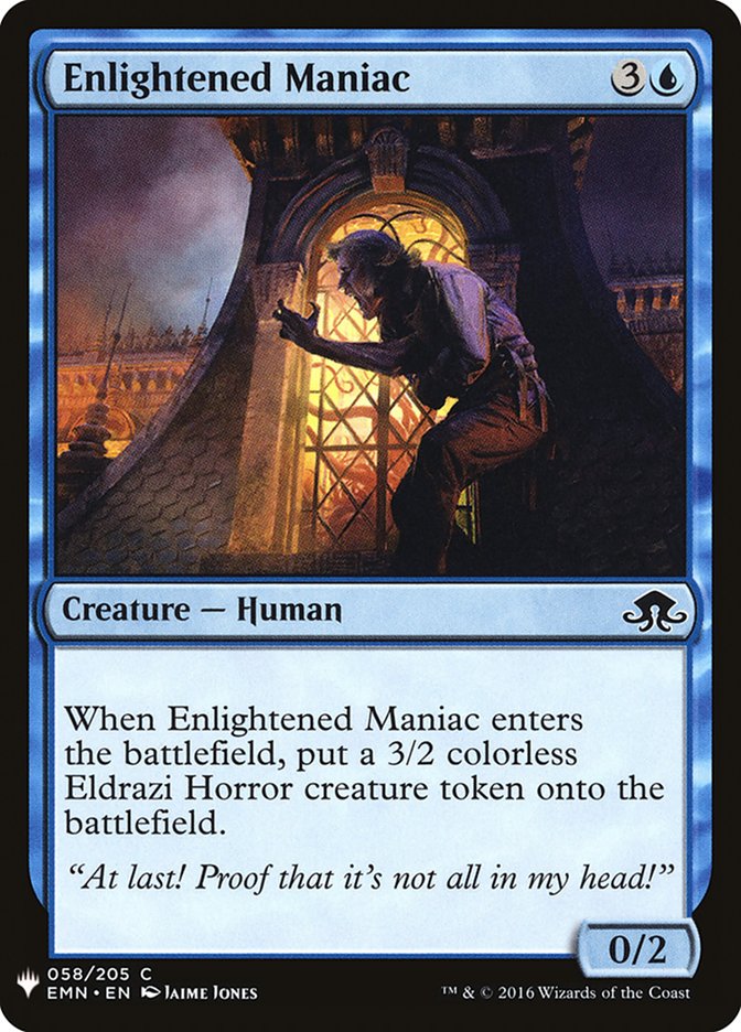 Enlightened Maniac [Mystery Booster] | Good Games North
