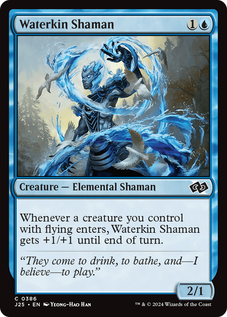 Waterkin Shaman [Foundations Jumpstart] | Good Games North