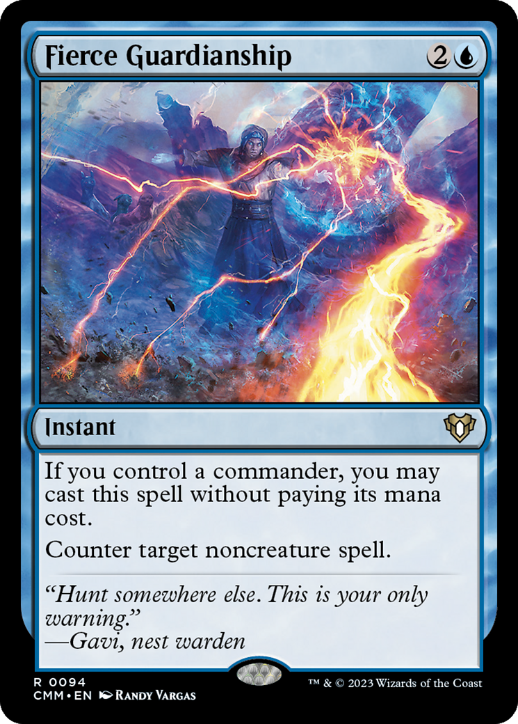 Fierce Guardianship [Commander Masters] | Good Games North