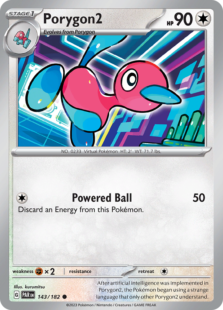 Porygon2 (143/182) [Scarlet & Violet: Paradox Rift] | Good Games North