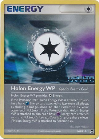 Holon Energy WP (106/113) (Stamped) [EX: Delta Species] | Good Games North