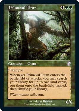 Primeval Titan 365/289 (Time Spiral: Remastered)  | Good Games North