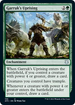 Garruks Uprising 159/62 (Commander: Adventures in the Forgotten Realms)  | Good Games North