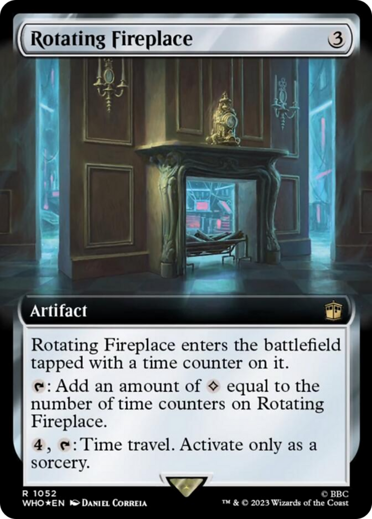 Rotating Fireplace (Extended Art) (Surge Foil) [Doctor Who] | Good Games North
