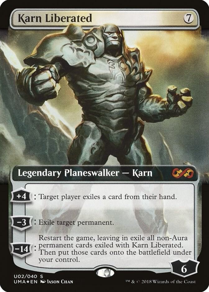 Karn Liberated (Ultimate Masters: Box Toppers)  - Foil | Good Games North