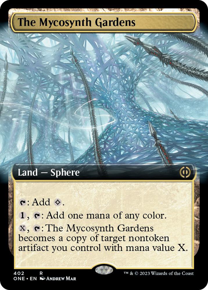 The Mycosynth Gardens Extended Art (Phyrexia: All Will Be One)  | Good Games North