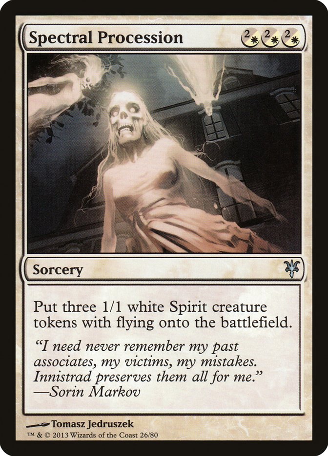 Spectral Procession [Duel Decks: Sorin vs. Tibalt] | Good Games North