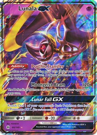 Lunala GX (66/149) (Jumbo Card) [Sun & Moon: Base Set] | Good Games North