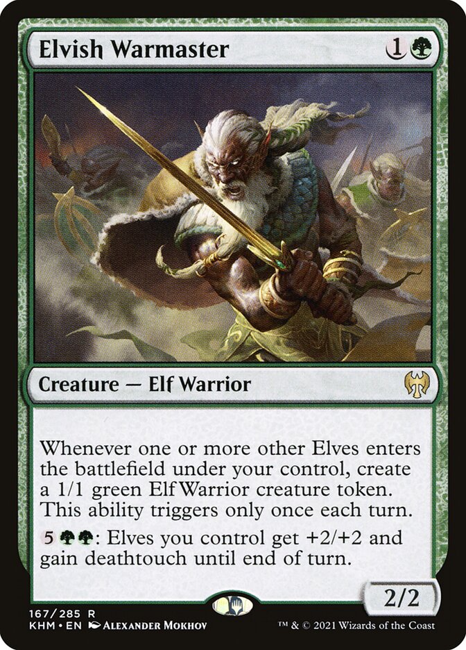 Elvish Warmaster 167 (Kaldheim)  | Good Games North