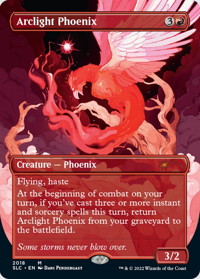 Arclight Phoenix (Borderless) [Secret Lair Countdown Kit] | Good Games North
