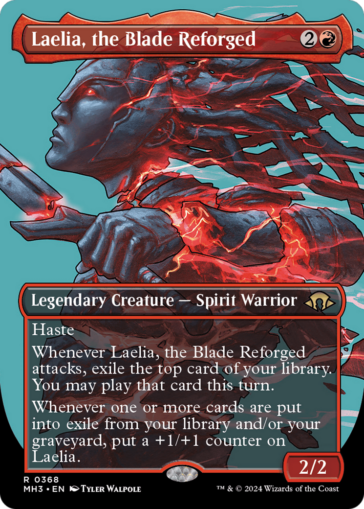 Laelia, the Blade Reforged (Borderless) [Modern Horizons 3] | Good Games North
