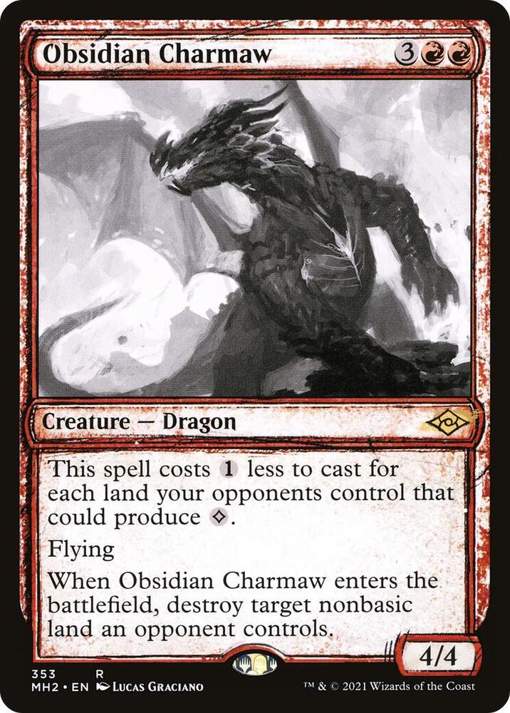 Obsidian Charmaw Showcase (Modern Horizons 2)  | Good Games North