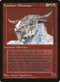 Hurloon Minotaur (Oversized) [Oversize Cards] | Good Games North