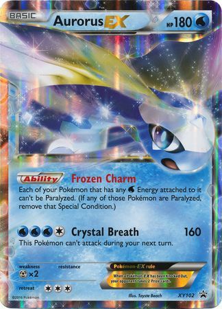 Aurorus EX (XY102) (Jumbo Card) [XY: Black Star Promos] | Good Games North