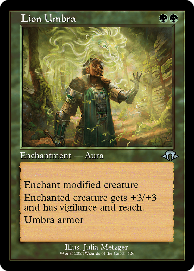 Lion Umbra (Retro Frame) [Modern Horizons 3] | Good Games North