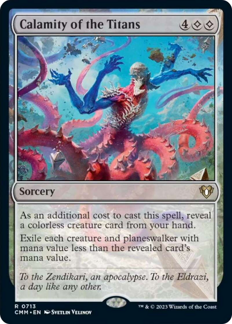 Calamity of the Titans [Commander Masters] | Good Games North