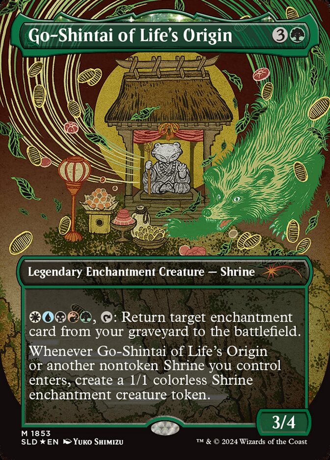 Go-Shintai of Life's Origin (Display Commander) - Thick Stock [Secret Lair Drop Series] | Good Games North