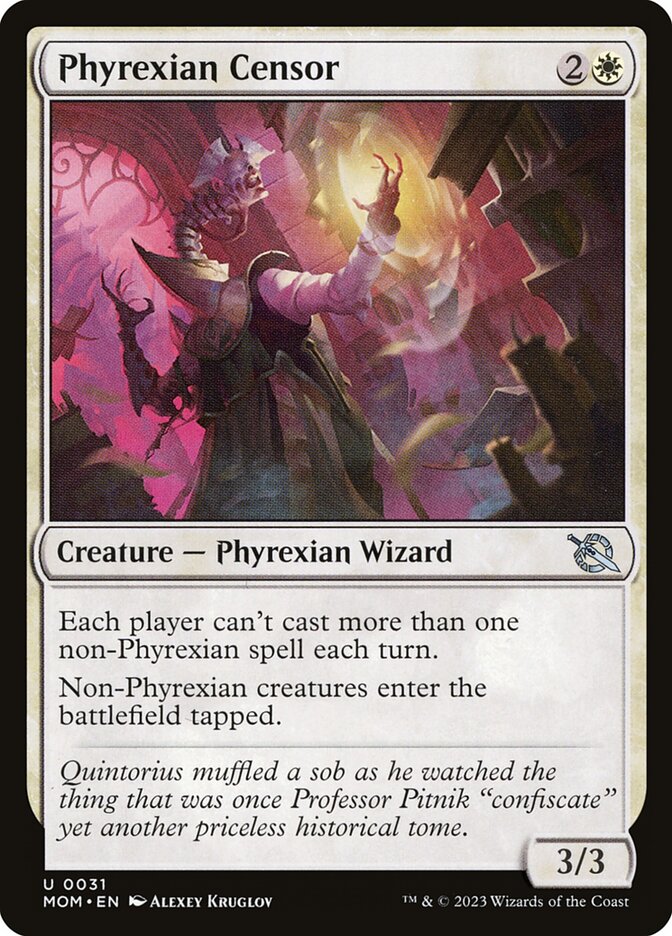 Phyrexian Censor (March of the Machine)  - undefined | Good Games North