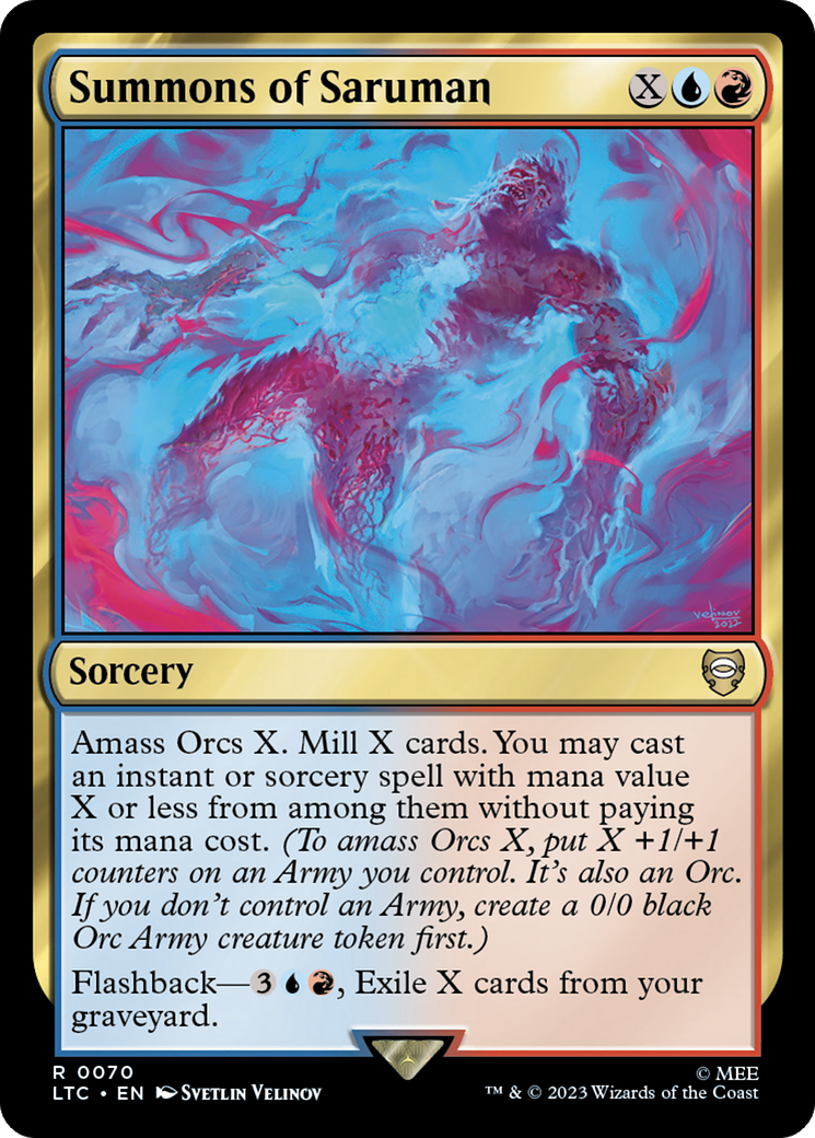 Summons of Saruman [The Lord of the Rings: Tales of Middle-Earth Commander] | Good Games North