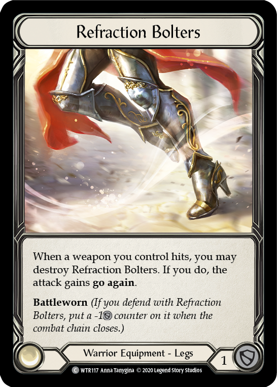 Refraction Bolters [U-WTR117] (Welcome to Rathe Unlimited)  Unlimited Rainbow Foil | Good Games North