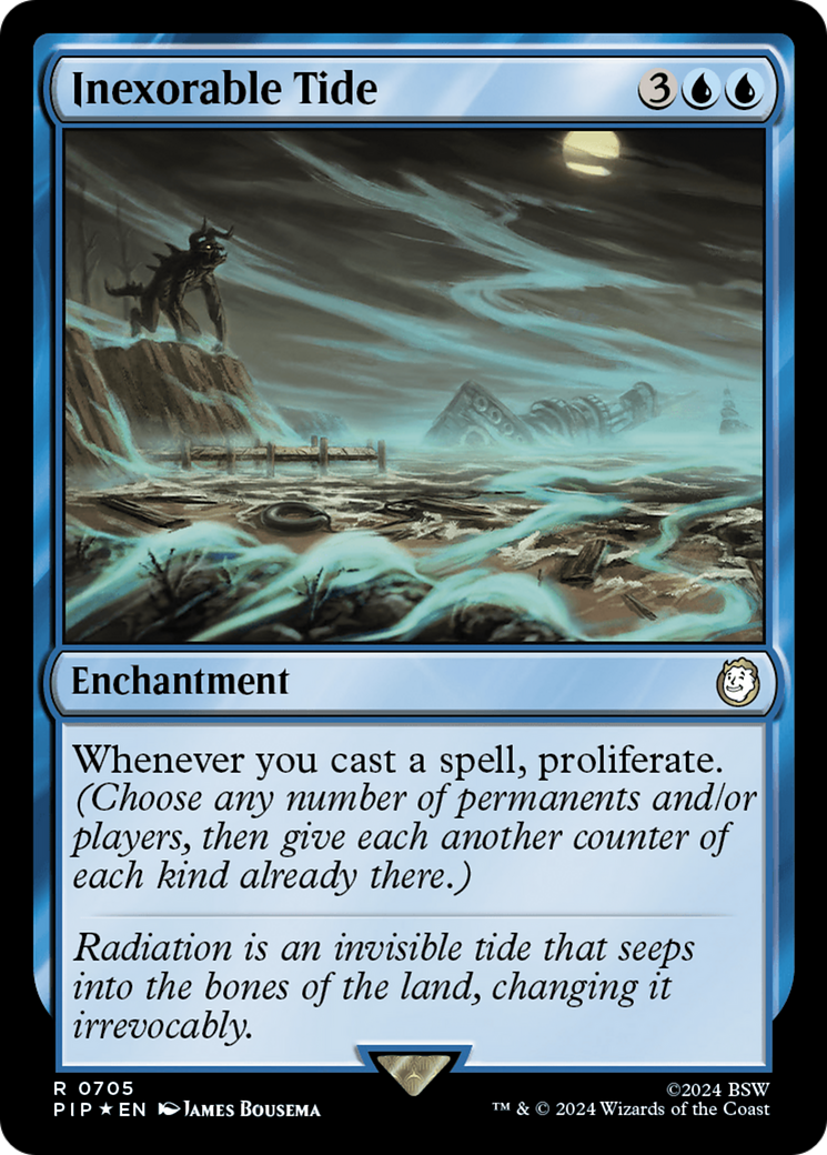 Inexorable Tide (Surge Foil) [Fallout] | Good Games North
