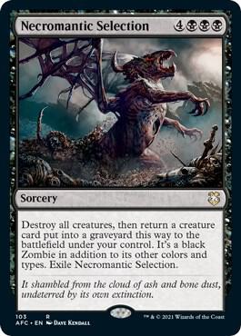 Necromantic Selection (Commander: Adventures in the Forgotten Realms)  | Good Games North