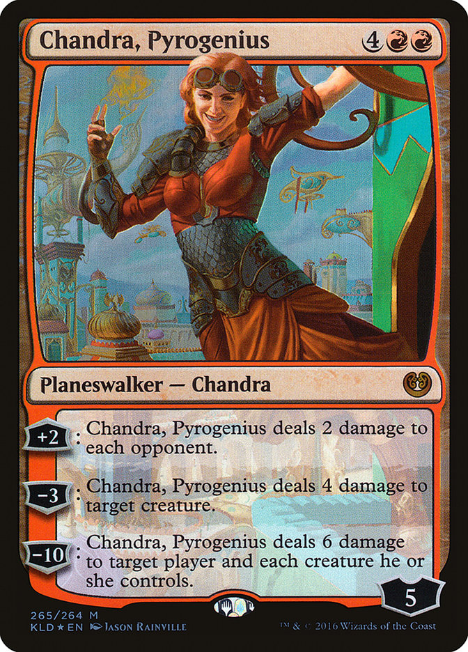 Chandra, Pyrogenius 265/264 (Kaladesh)  - Foil | Good Games North