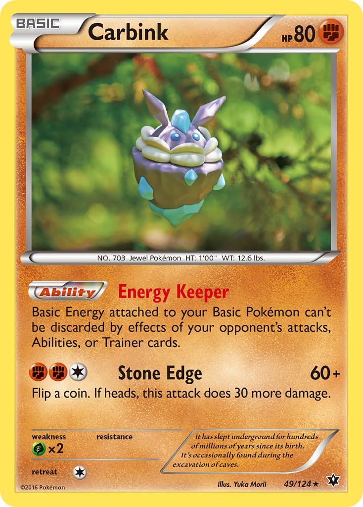 Carbink (49/124) [XY: Fates Collide] | Good Games North