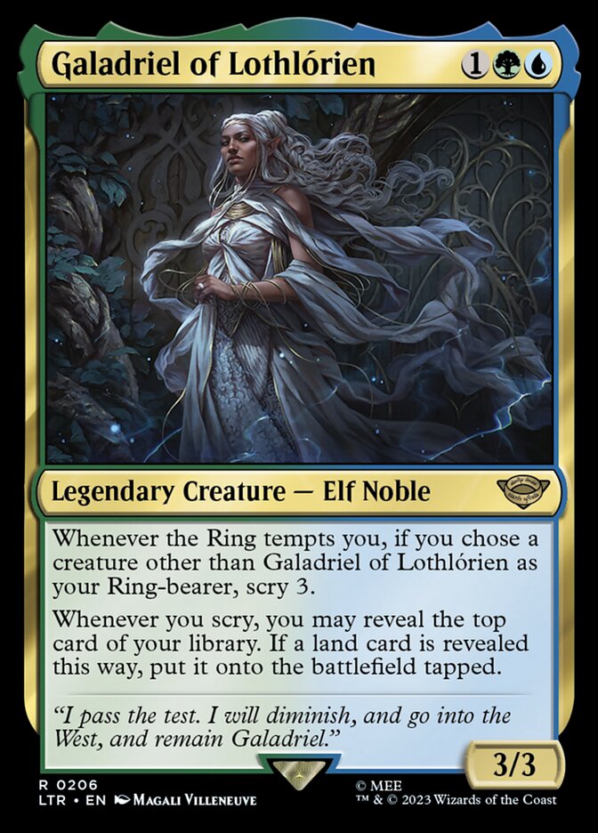 Galadriel of Lothlorien 206 (Universes Beyond: The Lord of the Rings: Tales of Middle-earth)  | Good Games North
