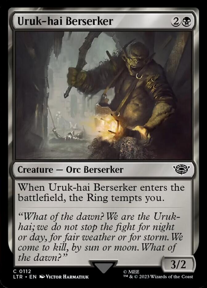 Uruk-hai Berserker [The Lord of the Rings: Tales of Middle-Earth] | Good Games North