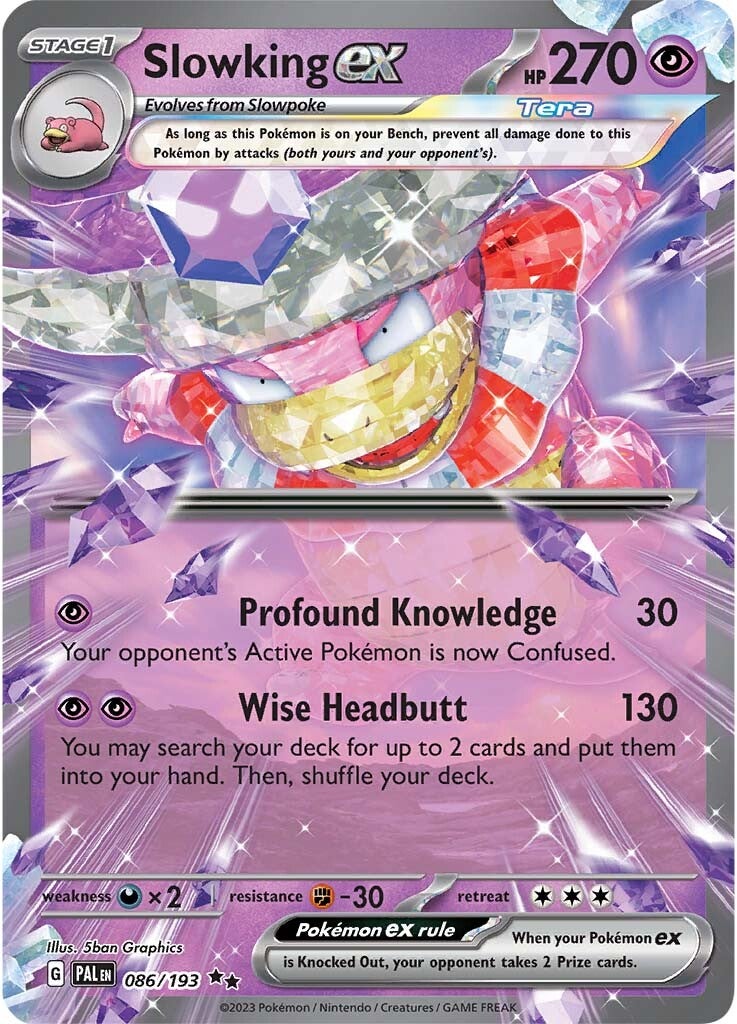Slowking ex (086/193) [Scarlet & Violet: Paldea Evolved] | Good Games North